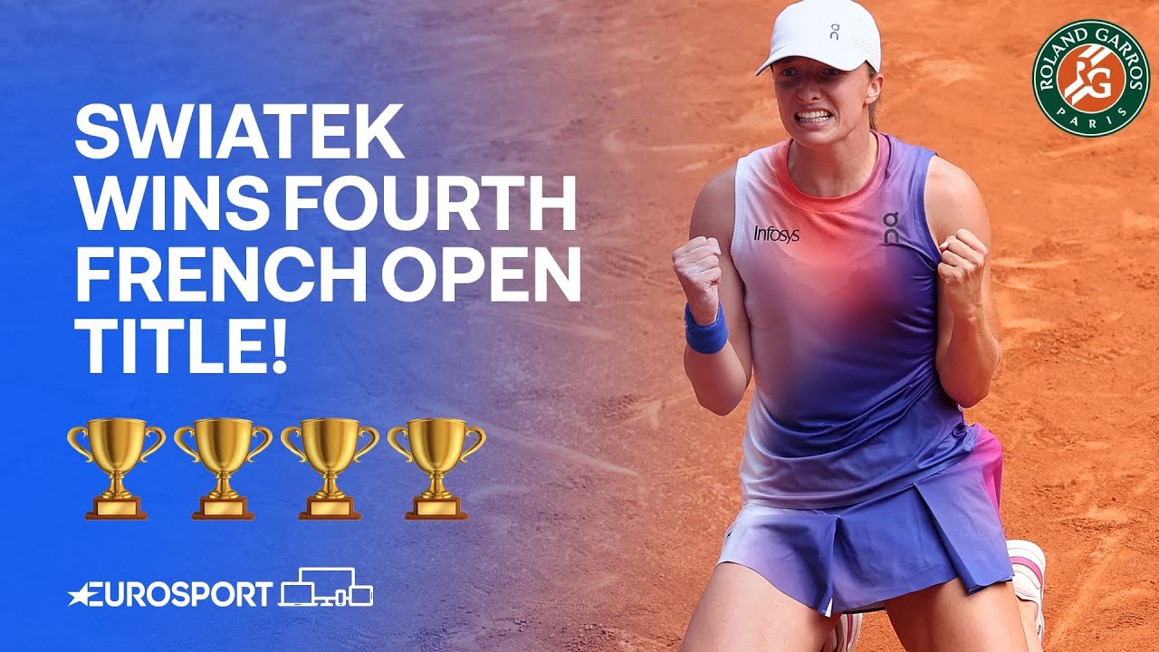 SWIATEK IS THE QUEEN OF CLAY 👑👑👑👑 | 2024 French Open 🇫🇷