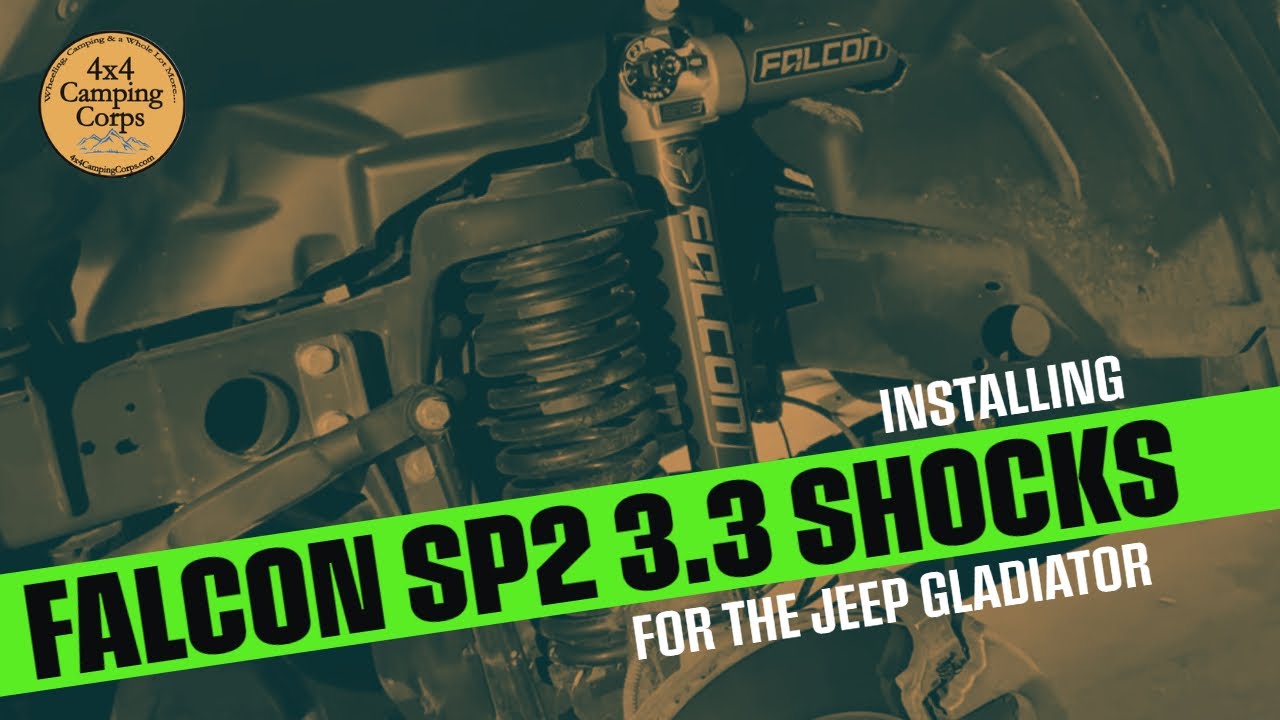 Установка амортизаторов Falcon SP2 3.3 на Jeep Gladiator