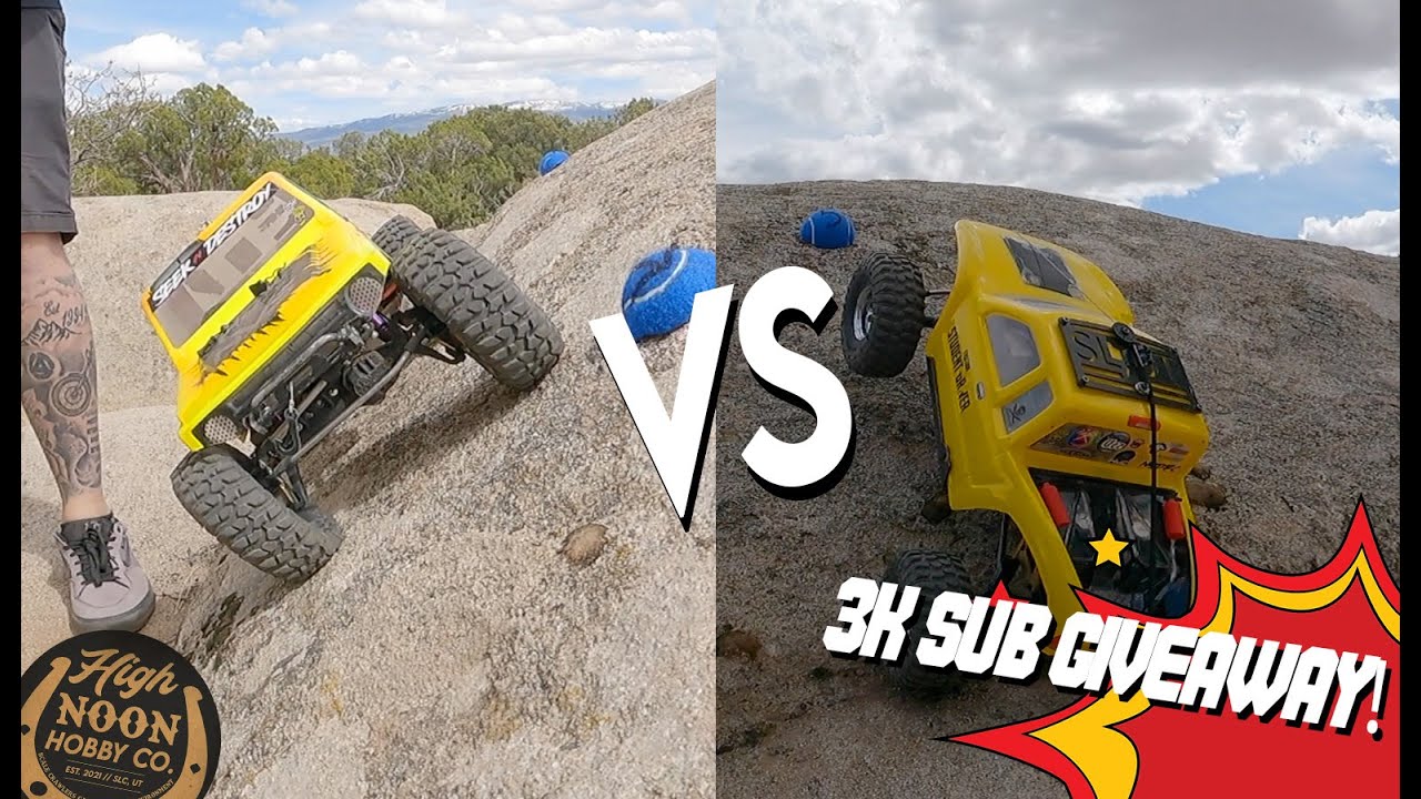 A Tuned C2 Truck Makes a HUGE Difference! [High Noon Rock Pirates RC Rig vs ScumbagRC G-Speed V4]