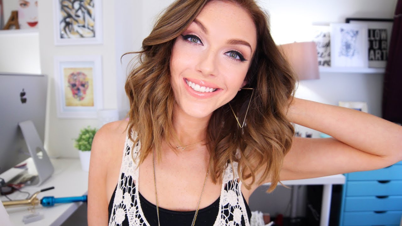 Beachy Waves Hair Tutorial