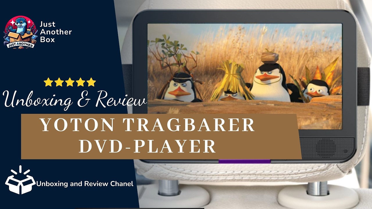 🚗 YOTON DVD-Player fürs Auto im Test | 10,5