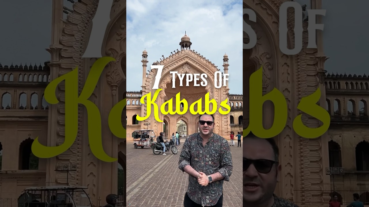 7 Types Of Kababs In Lucknow | Galawati Kabab | Shami Kabab | Kakori Kabab #lucknow #lucknowfood