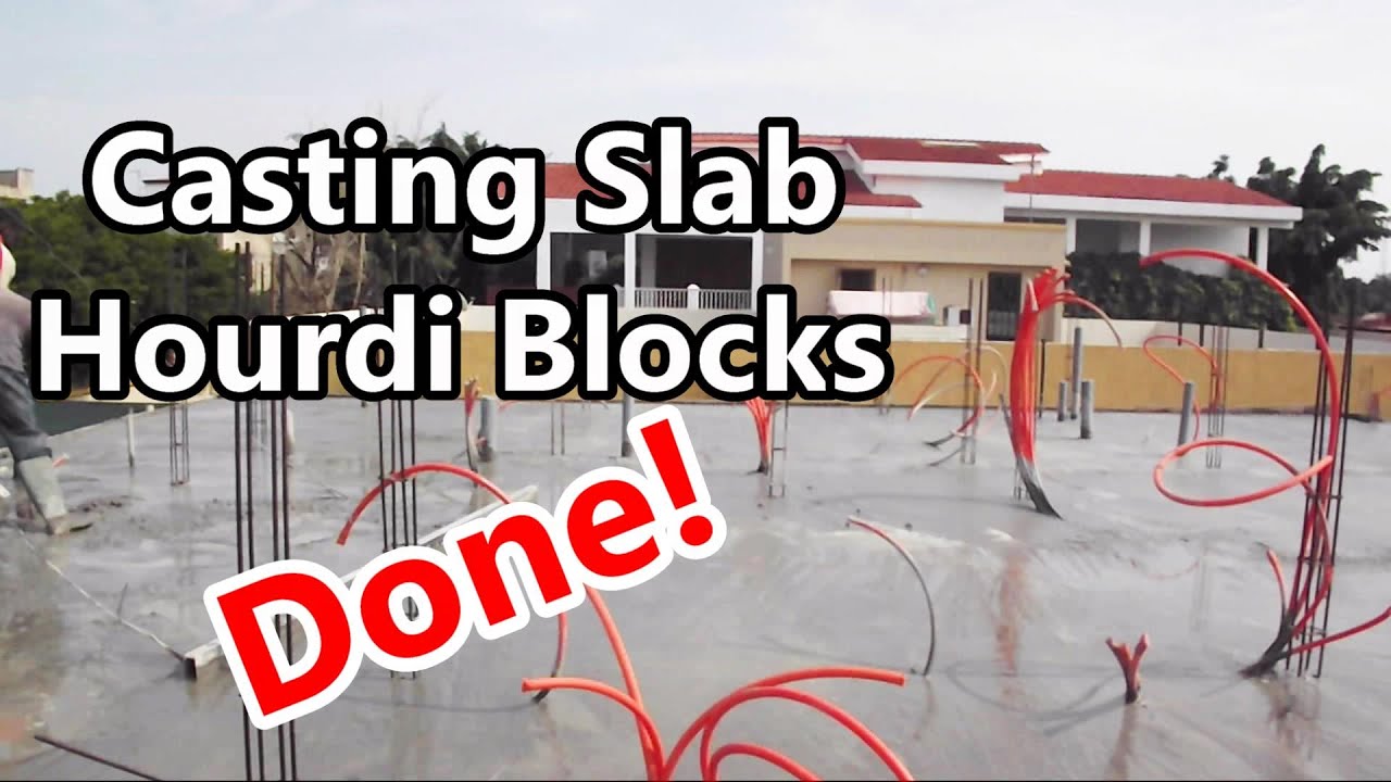 A Day Casting Concrete Slab Using Hourdi Blocks Ep2
