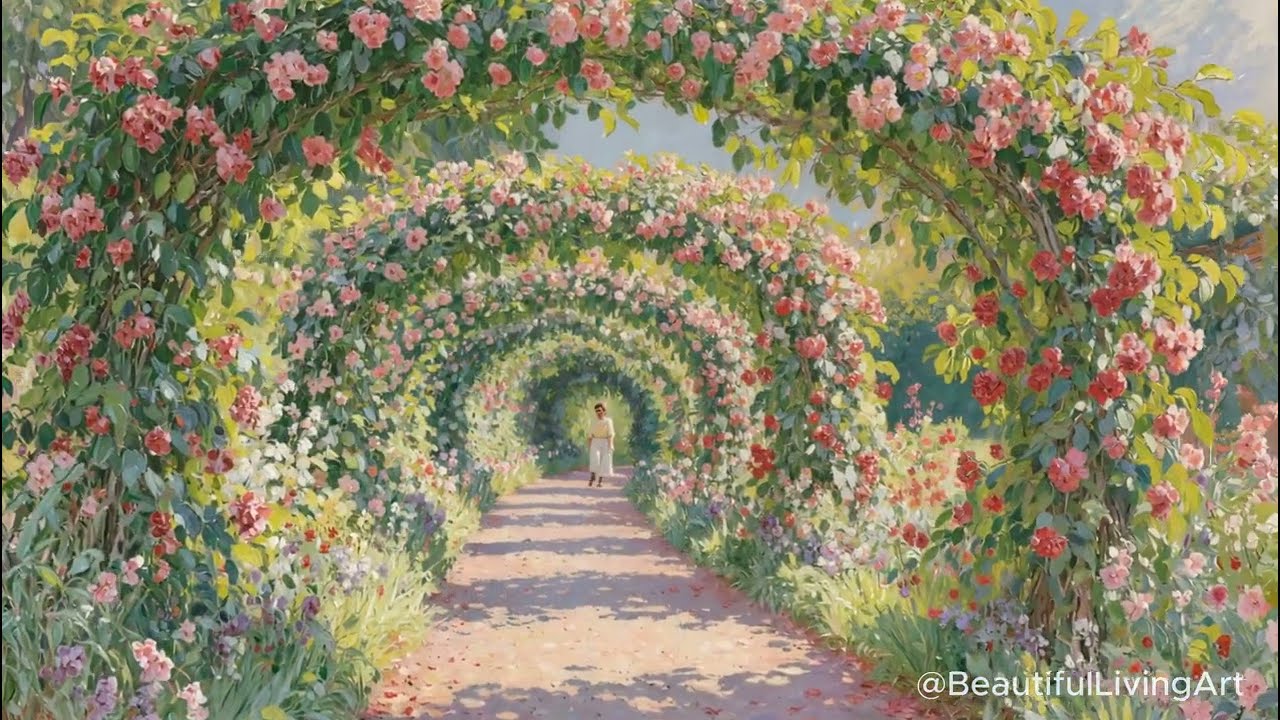 Beautiful Living Paintings | Claude Monet | Renoir | French Impressionism Visual Poetry Journey 22
