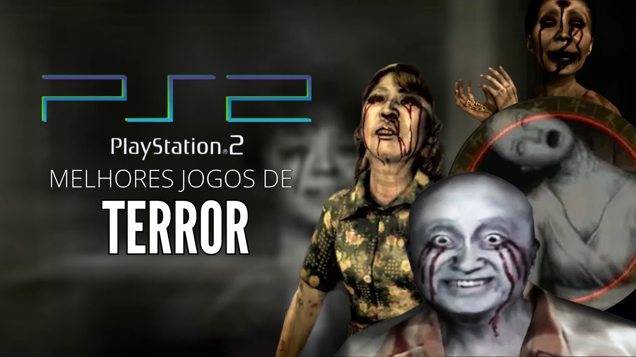 10 MELHORES JOGOS DE TERROR DE PS2 (Playstation 2) parte 1