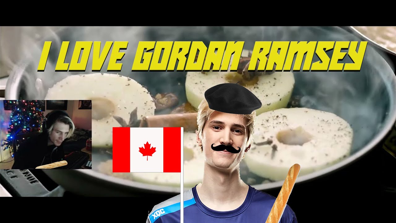 xQc REACTS TO GORDAN RAMSEY's COOKING SKILLS!