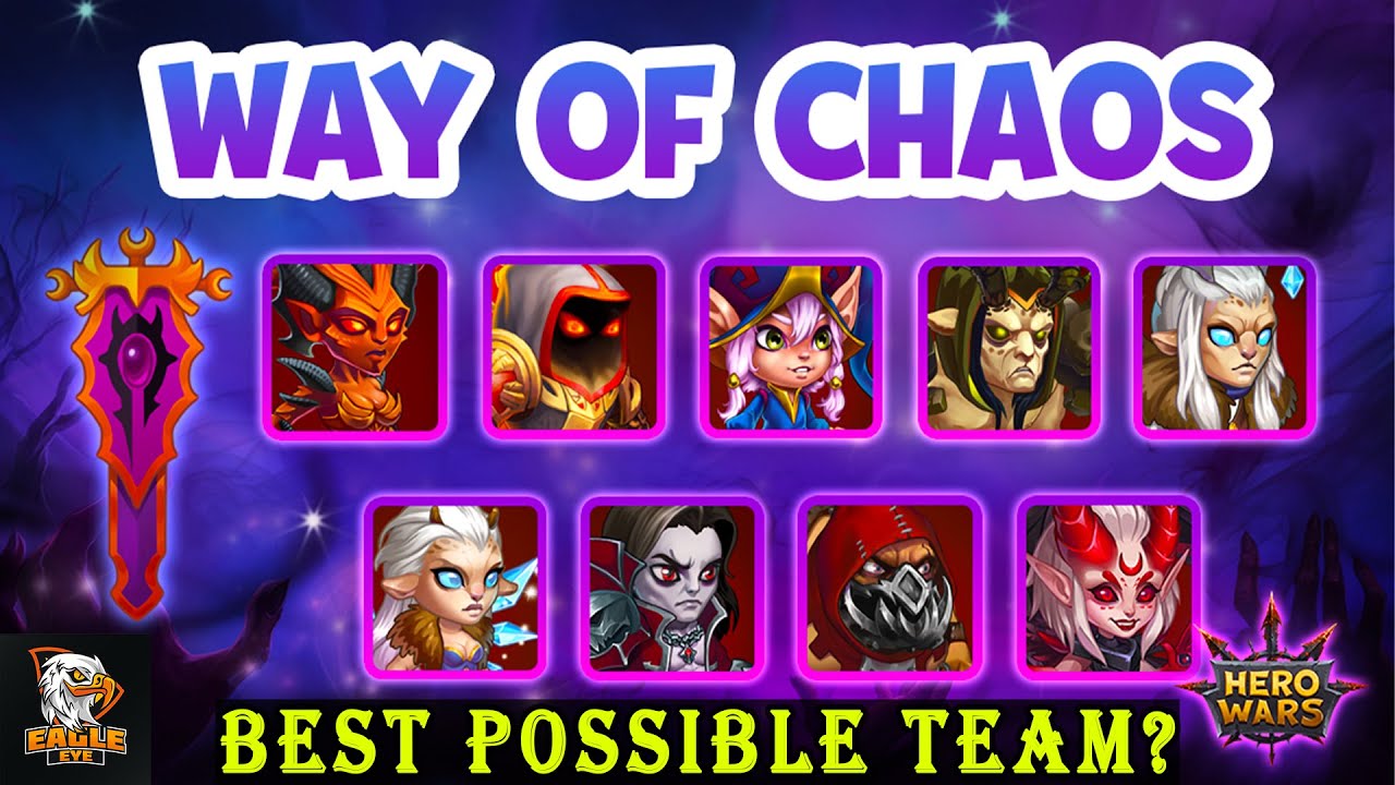 Chaos Faction, Best Possible Team | Hero Wars Mobile
