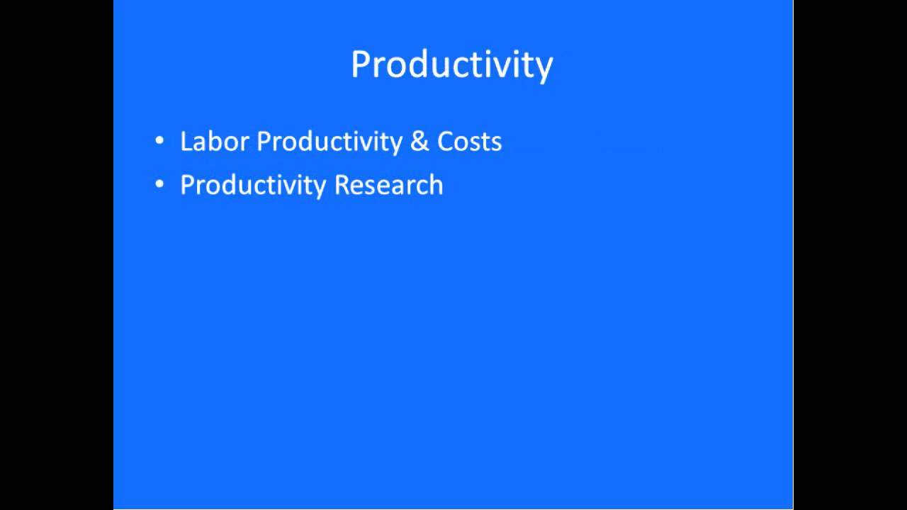 The Bureau of Labor Statistics, Part 1
