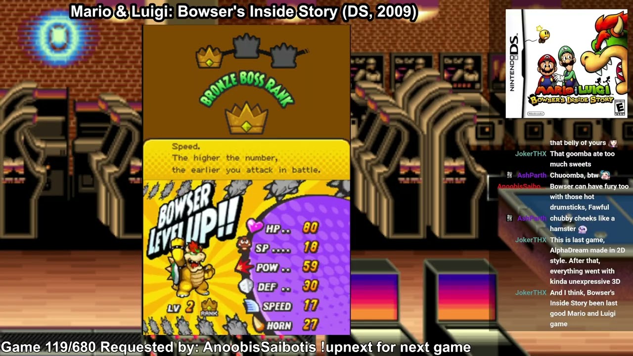 Выбор зрителей Retro, 3 сезон: Игра № 119 - Mario & Luigi: Bowser's Inside Story (DS), часть 2