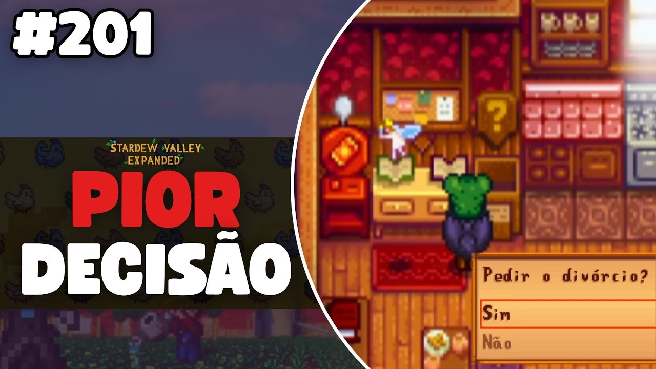 FOI UM ERRO SE DIVORCIAR | Stardew Valley Expanded #201