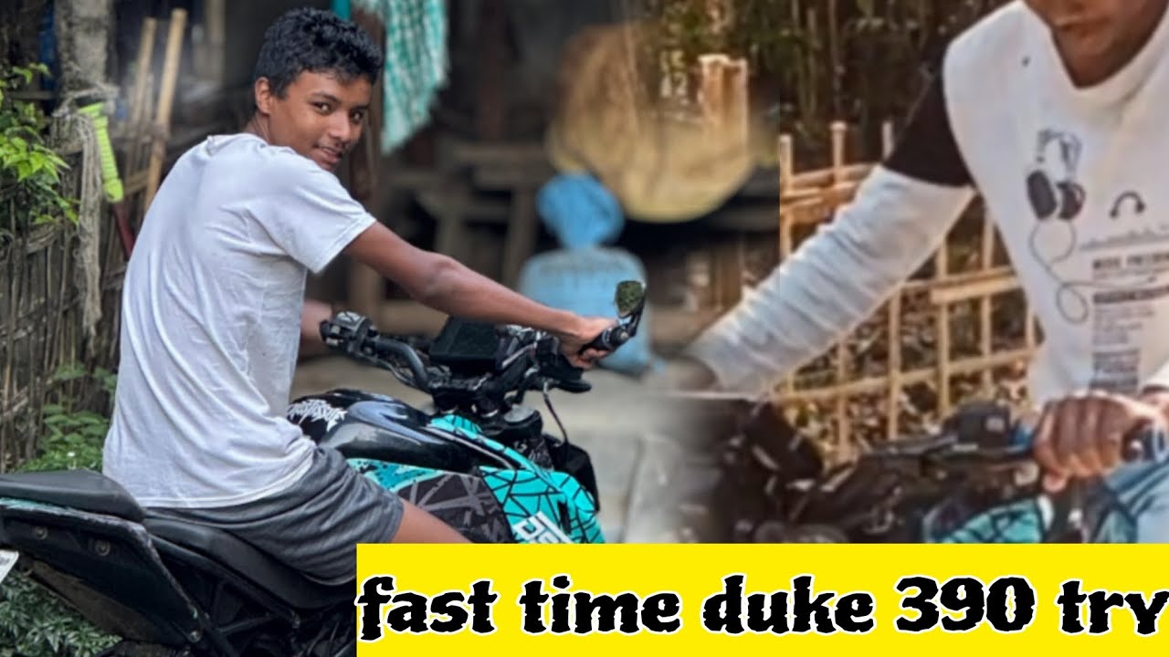 Fast time duke 390 try kari lo 🏍️||assamese vlogs||bikers||duke 390 video||Duke390||Assamese vlogs||