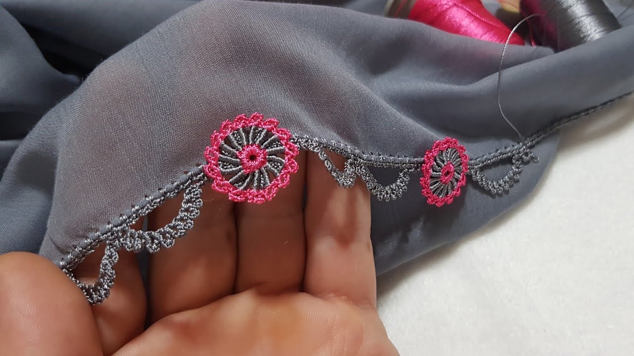 176 - Günaydınnnn 🙋‍♀️ 🏵KÖPRÜLÜ ÇARKIFELEK TIĞ OYASI YAPIMI