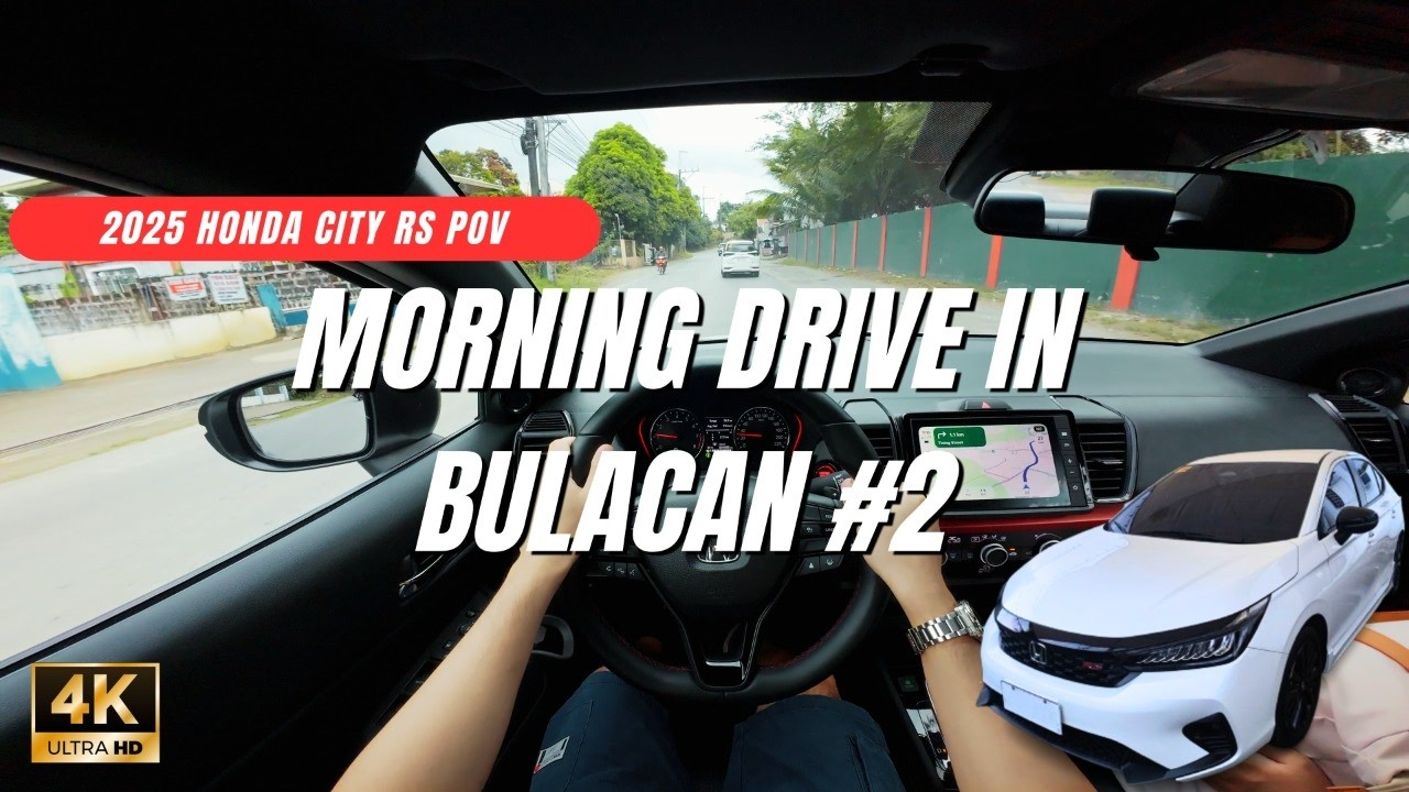 2025 Honda City RS POV | ASMR | Morning Drive in Bulacan #2