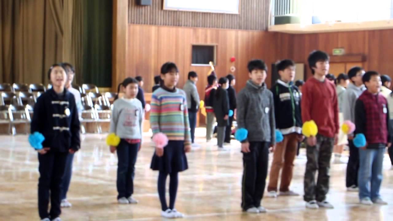 ６年生を送る会2015