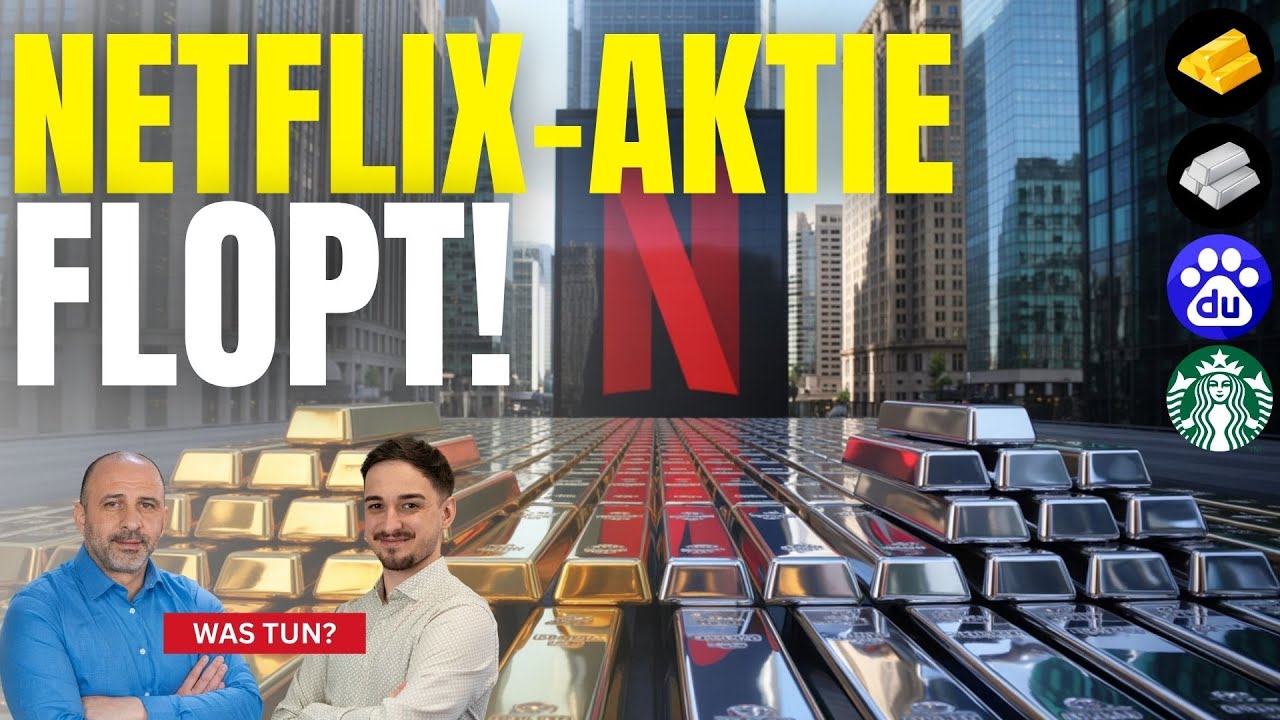 Baidu-Ausbruch scheitert! Netflix, Starbucks, Oklo, Gold, Silber im Check