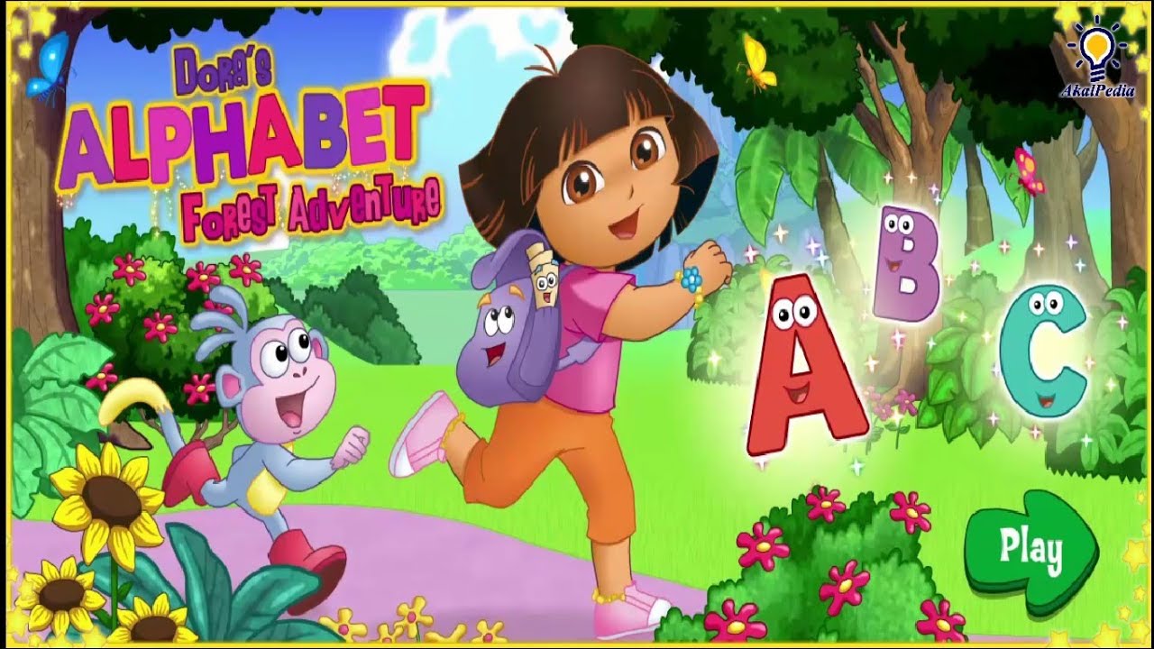 Game Play Dora the Explorer: Alphabet Forest Adventure | Nick Jr. Games #gamekids #nickjrgames #dora