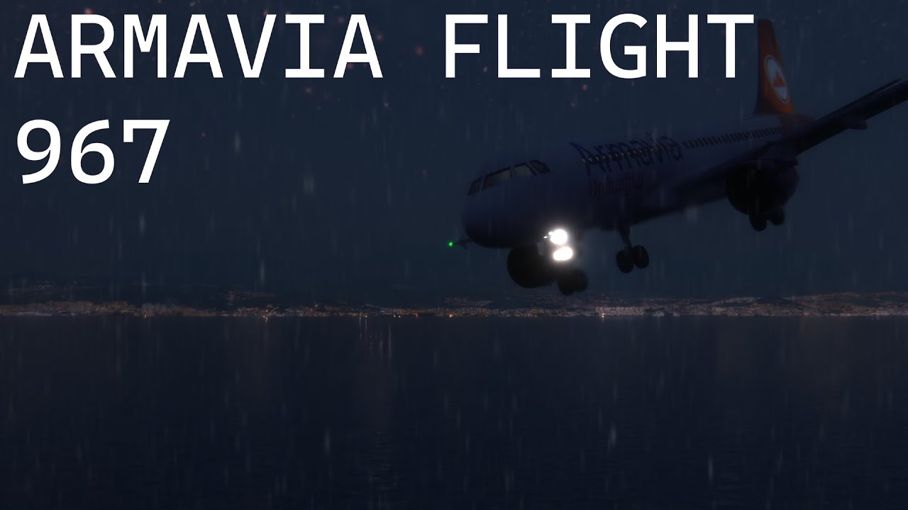 Armavia Flight 967 - Crash Animation
