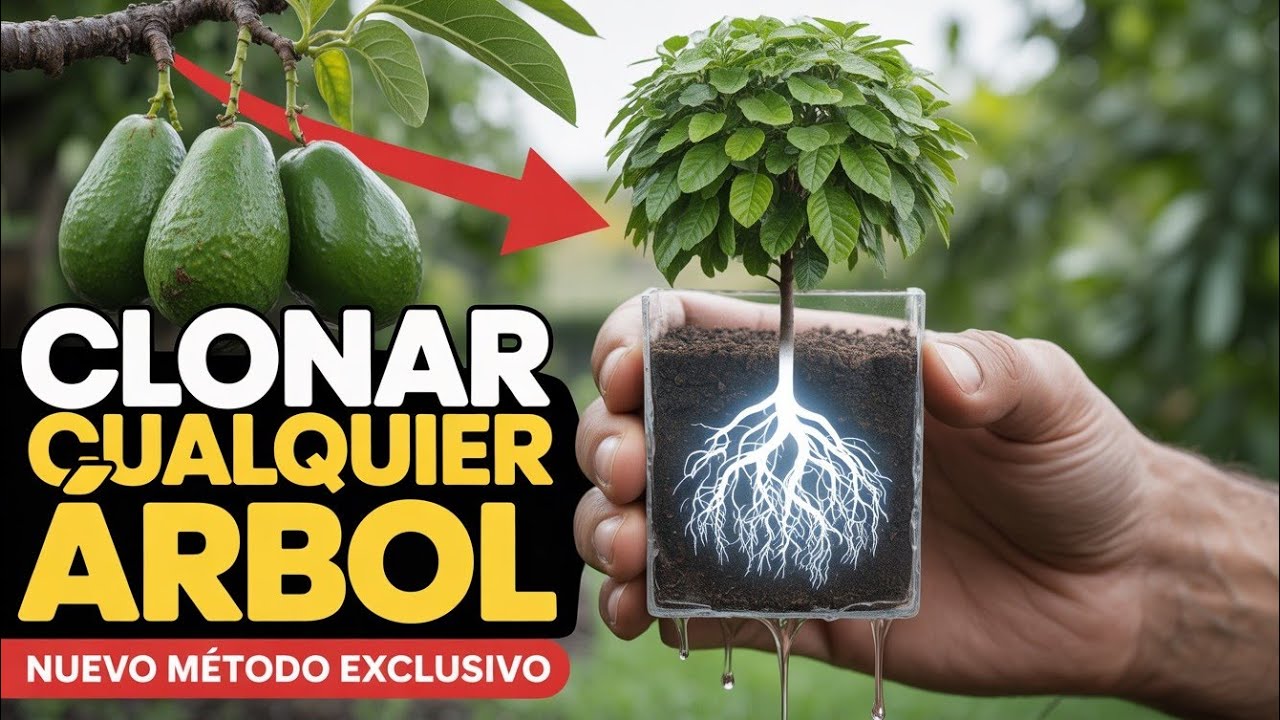 EL NUEVO MÉTODO: Clona cualquier árbol en casa (Guía paso a paso)