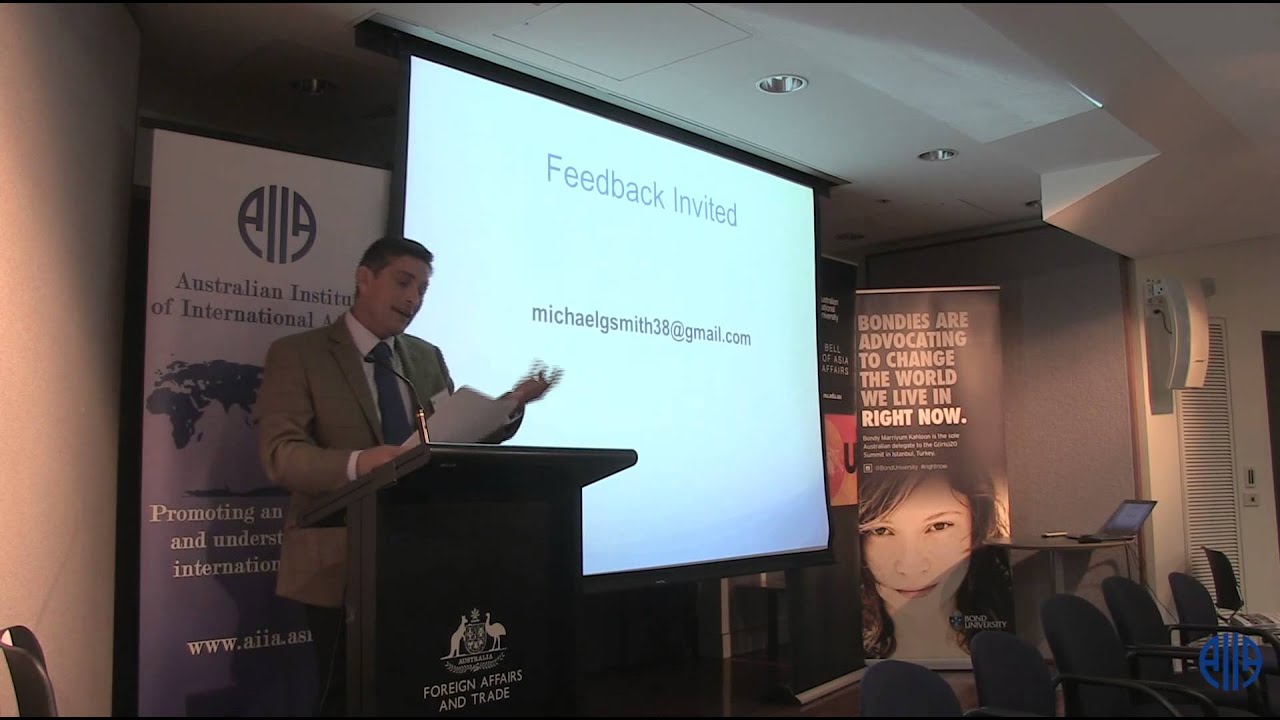 Australian Diplomacy Today Symposium, Stuart Murray Spoke on Sport Diplomacy