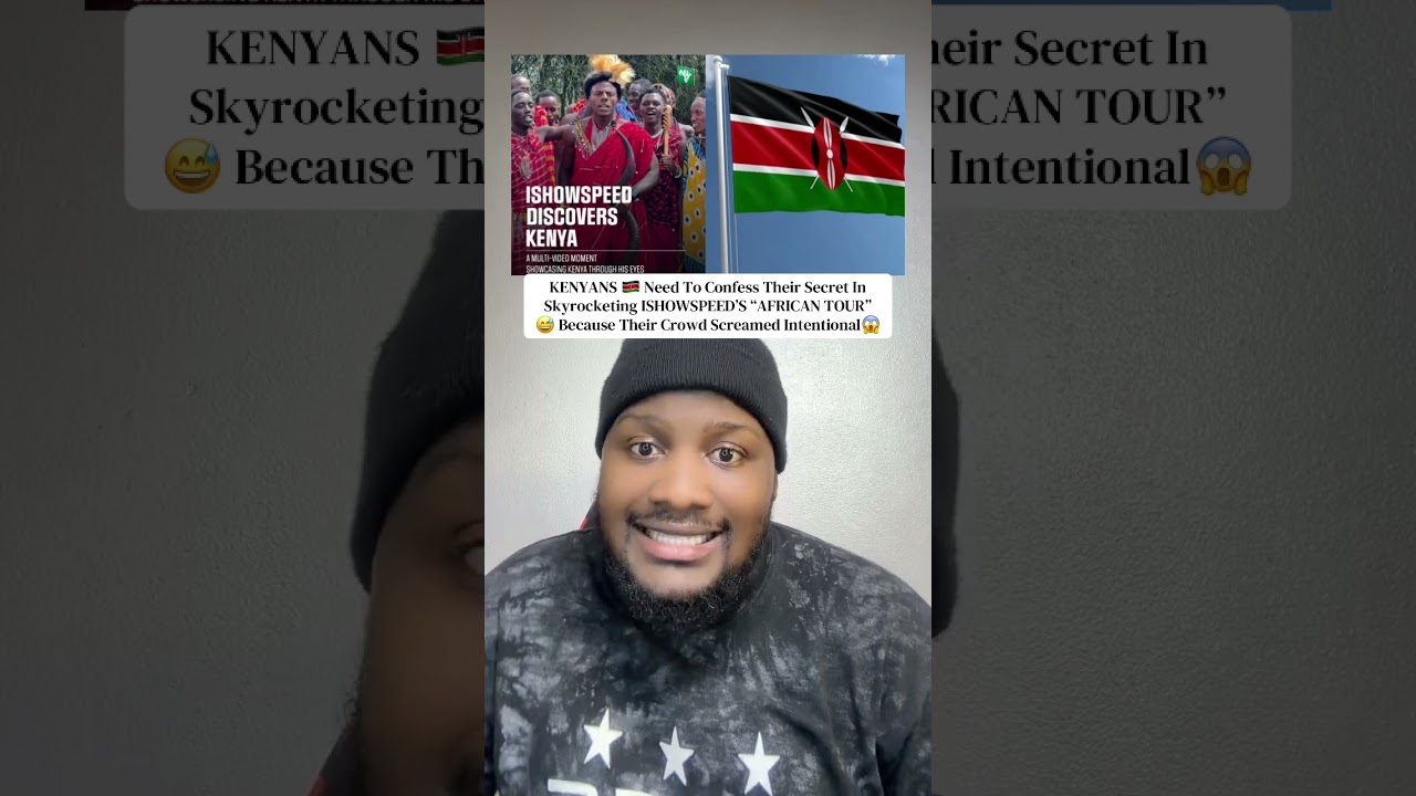 KENYANS 🇰🇪 Need To Confess Their Secret In Skyrocketing ISHOWSPEED’S “AFRICAN TOUR” 😅