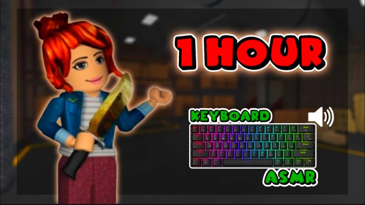 1 HOUR OF BEATING TEAMERS IN MM2 + KEYBOARD ASMR!