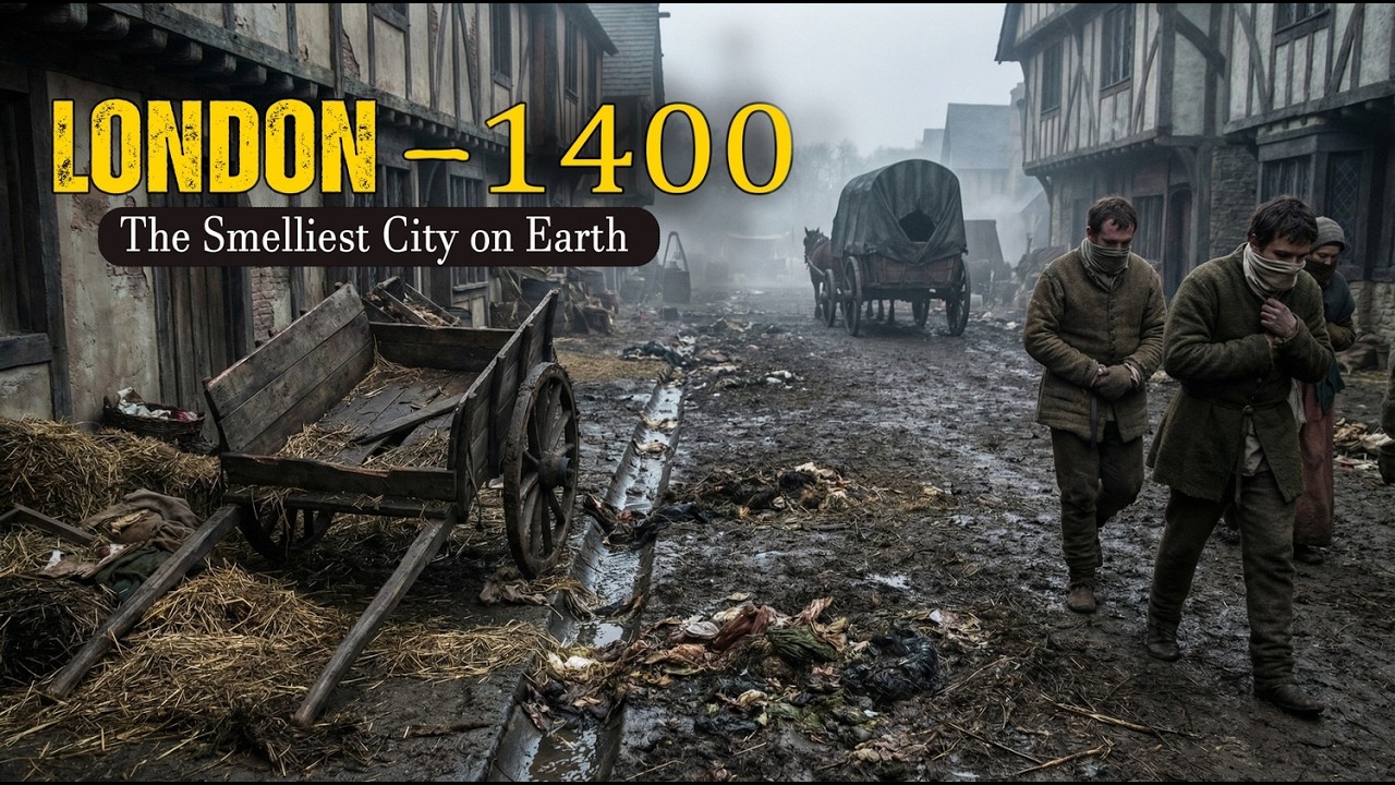 London 1400 — The Smelliest City on Earth (AI historical reconstruction)