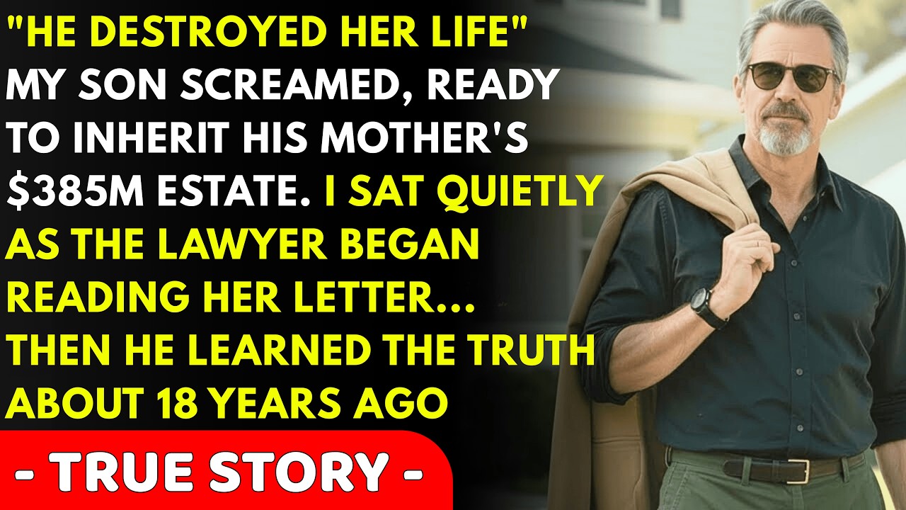 'He Doesn't Deserve a Penny!' My Son Raged at Ex-Wife's $385M Will Reading — Then the Letter R...