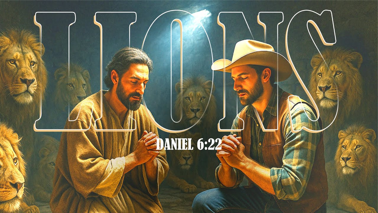 LIONS (PRAYER IS WORTH DYING FOR) | Daniel in the Lion’s Den Song | Danny Sings the Bible