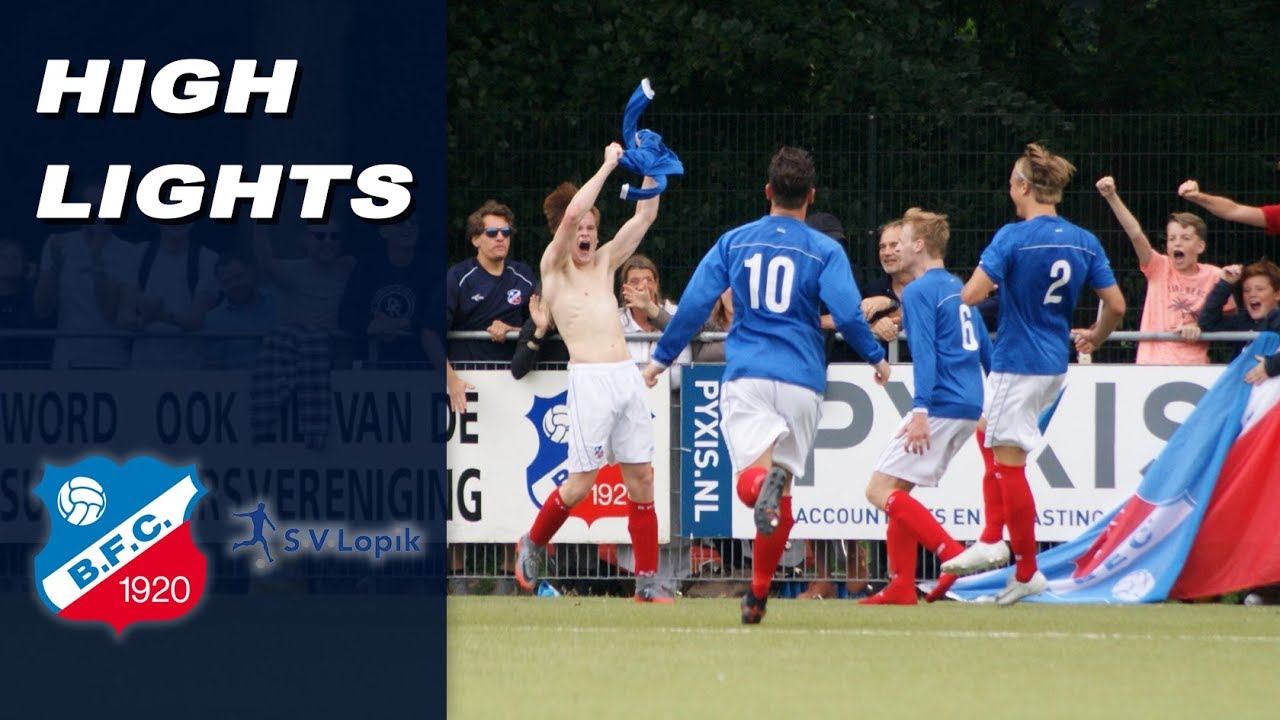 Highlights BFC Bussum - S.V. Lopik (finale nacompetitie)