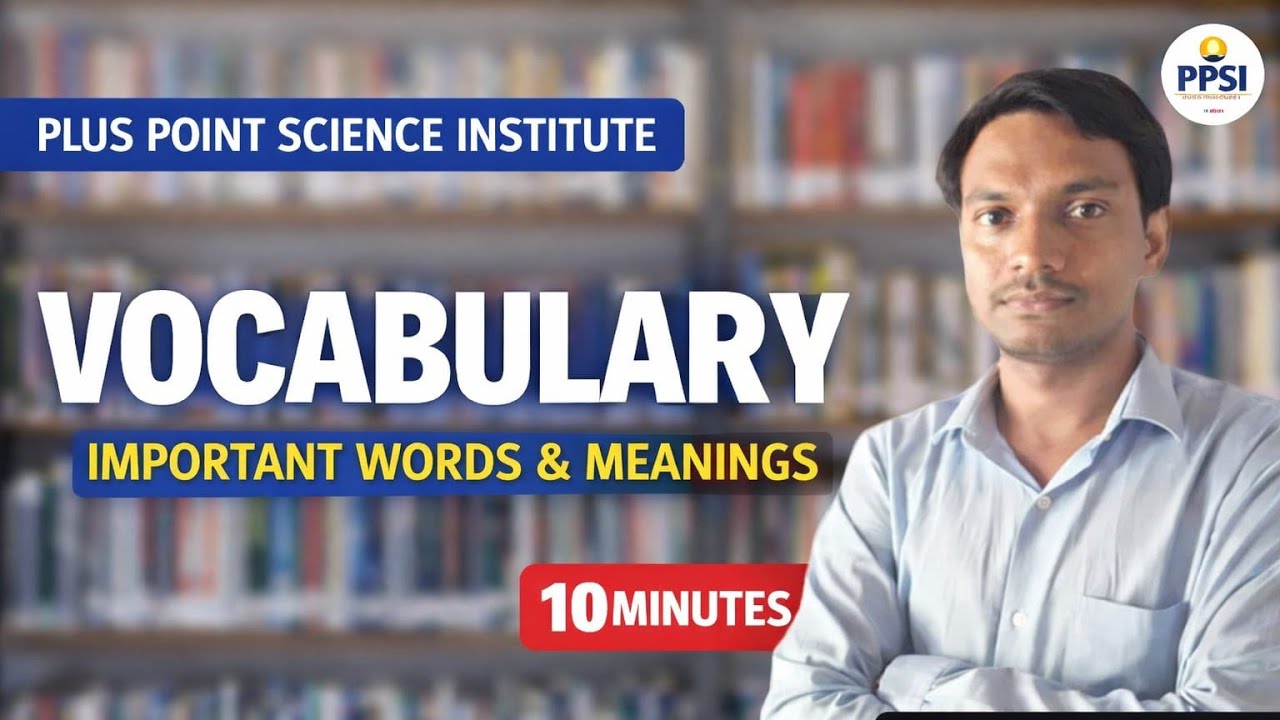 ENGLISH VOCAB| PART 01|BY-VIKASH SIR |