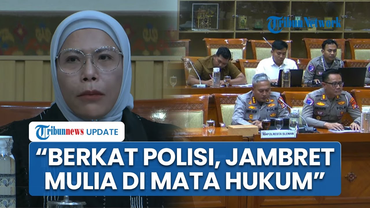 Sarkas DPR ke Kapolresta Sleman: Terima Kasih Polri Sudah Beritahu bahwa Jambret Mulia di Mata Hukum