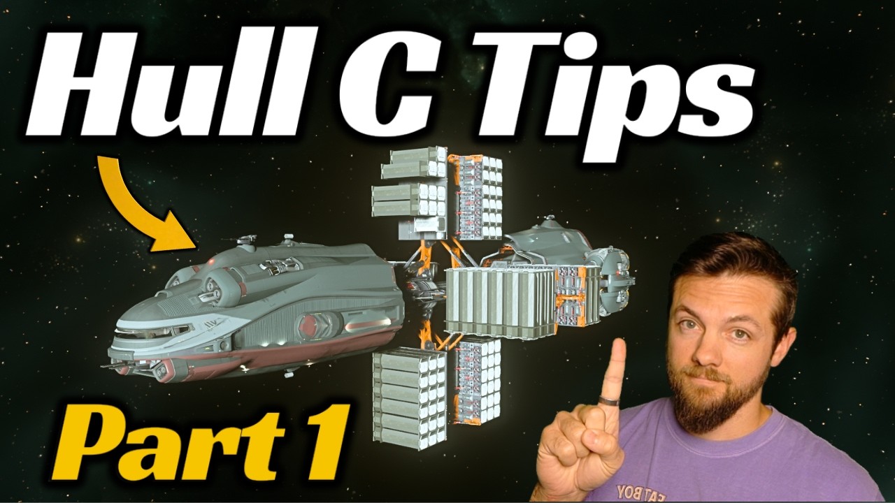 Hull C Ship Walkthrough & Guide for Beginners 2026 - Star Citizen Cargo Hauling Part 1