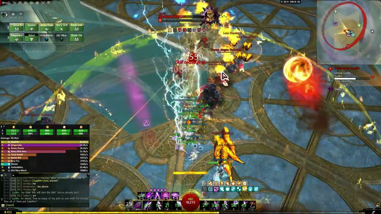 Power Virtuoso | Qadim - Raid Wing 6: Mythwright Gambit - GW2
