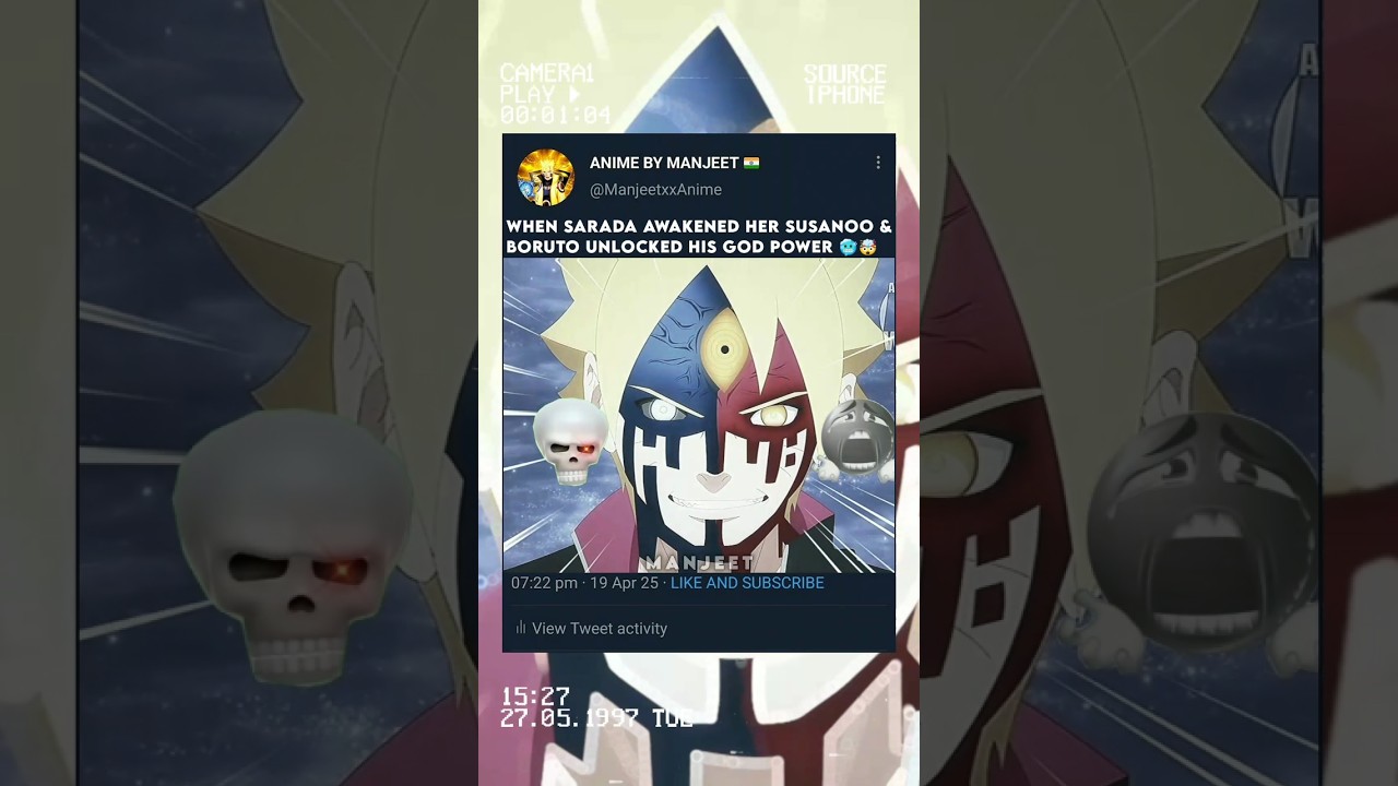 When Sarada Awakened Her Susanoo & Boruto Unlocked His God Power 🥶🤯