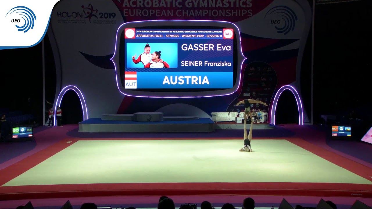 Eva GASSER & Franziska SEINER (AUT) - 2019 Acro European bronze medallists, balance