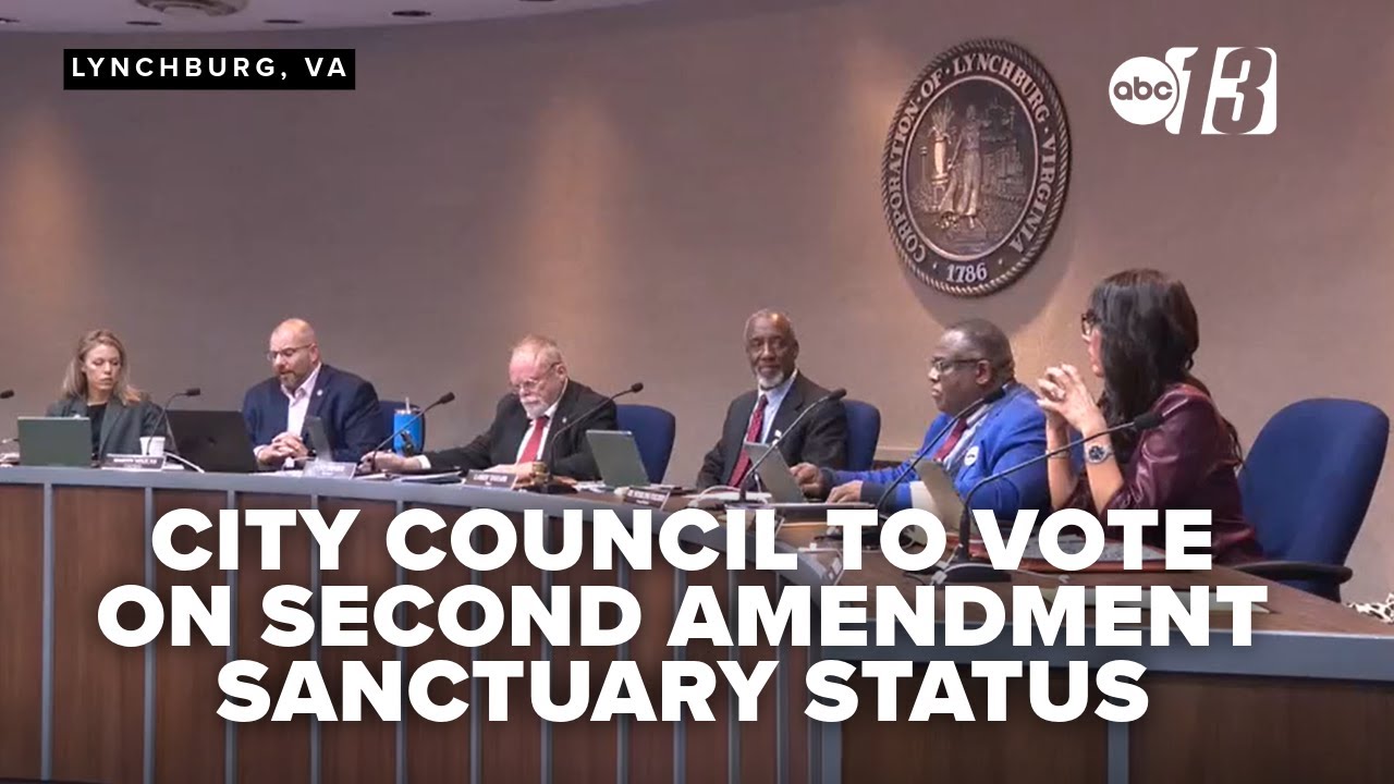 Lynchburg City Council to vote on Second Amendment sanctuary status