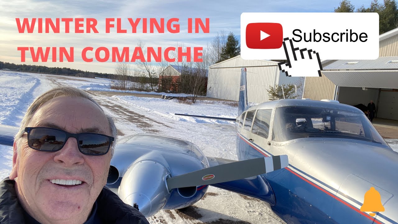 WINTER FLYING IN TWIN COMANCHE
