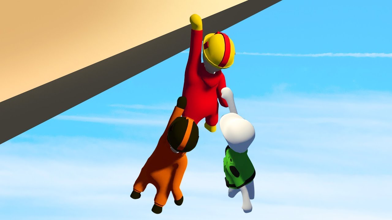 HOLD ON OR FALL OFF! (Human Fall Flat)