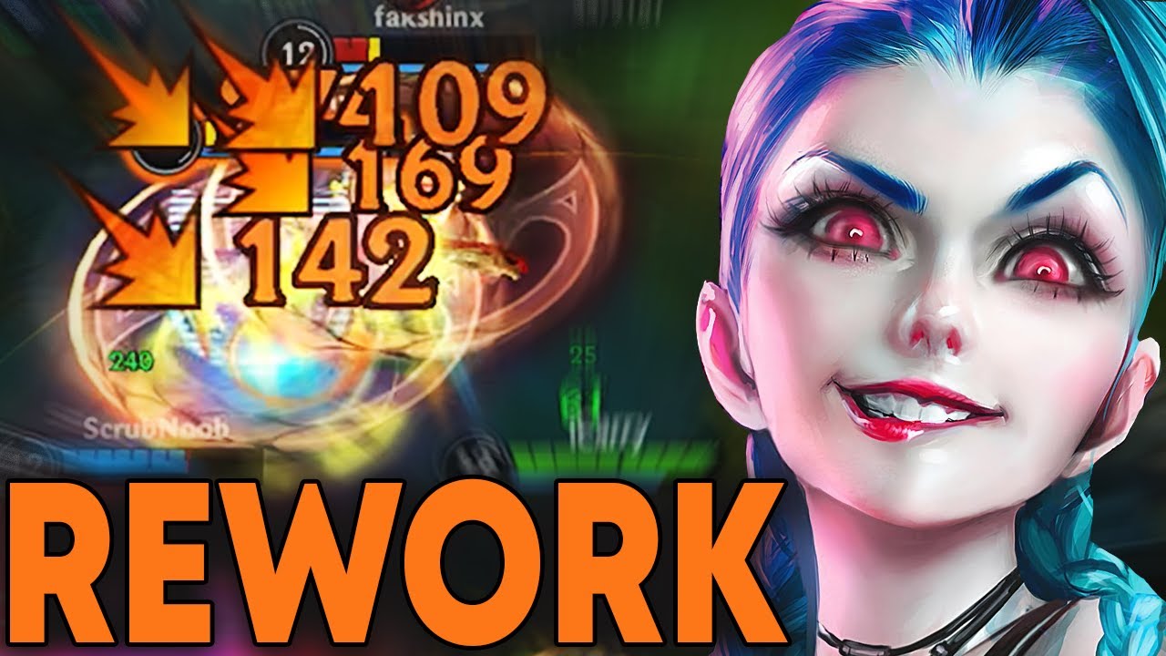 Rework Jinx is Broken in Dragon Lane Hard Carry Gameplay