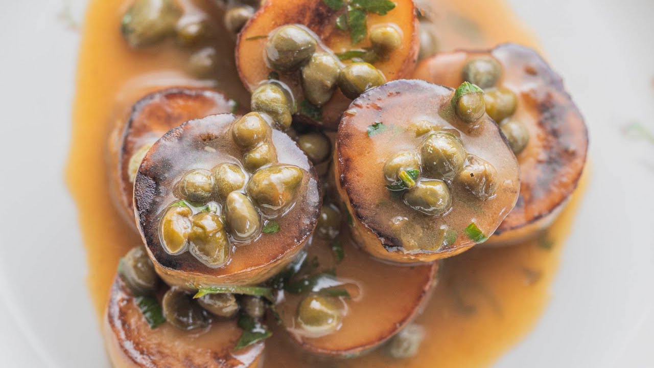 Bolete or King Oyster Mushroom Scallops