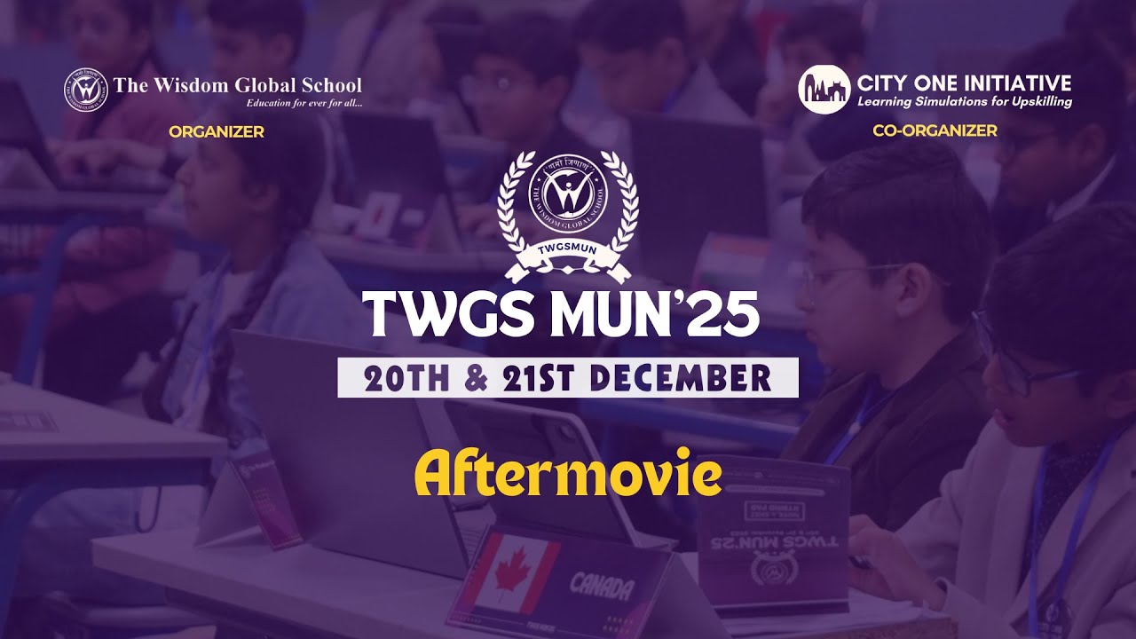 TWGS MUN Haridwar 2025 Aftermovie | The Wisdom Global School & City One Initiative