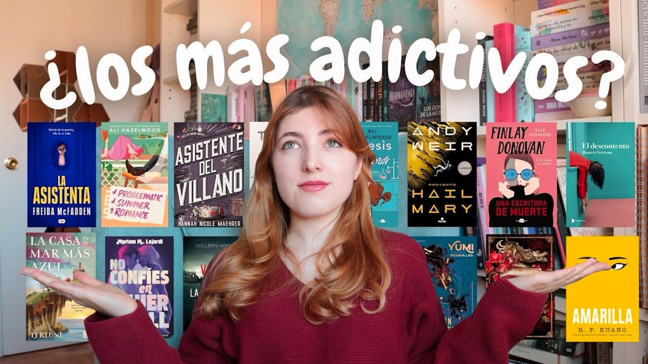 Los libros más adictivos según los lectores 📚 ¿Devuelven las ganas de leer?