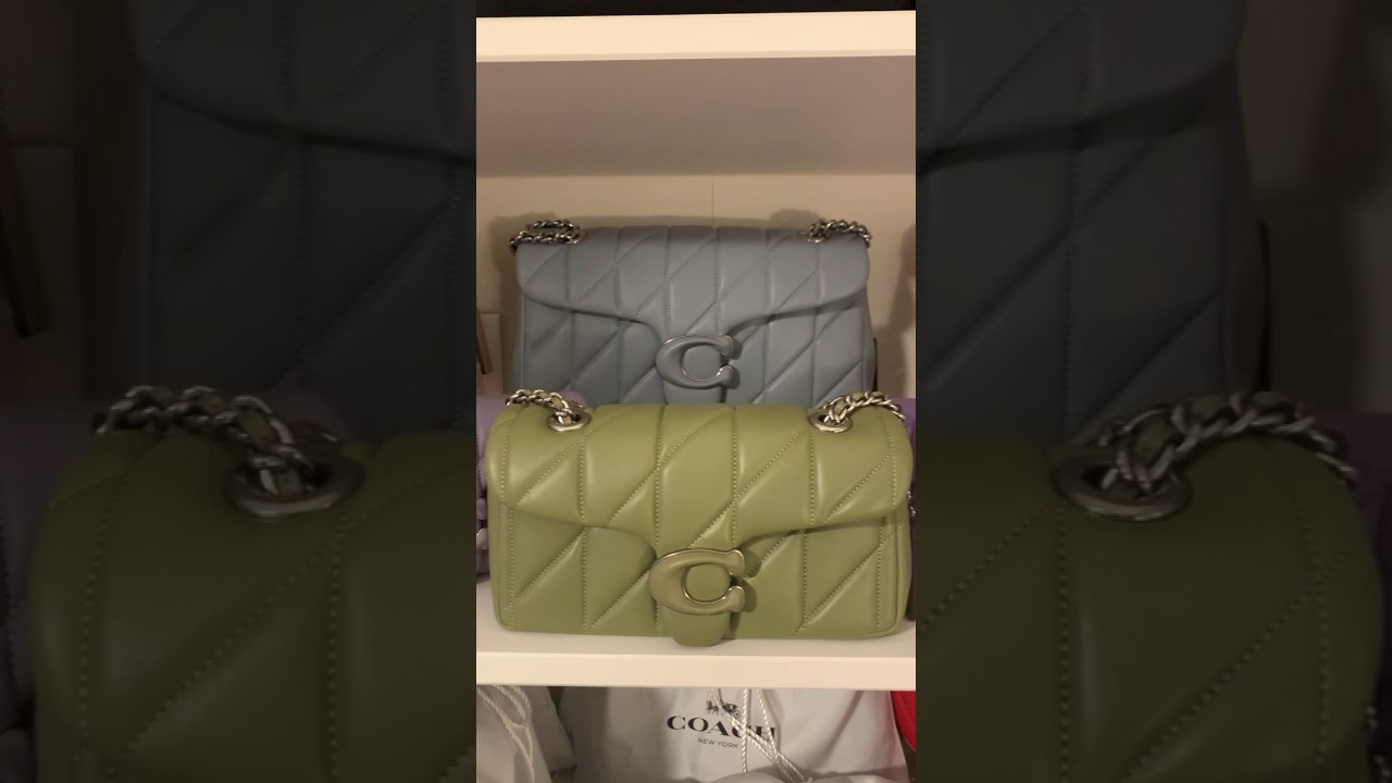 Slight obsession with the Coach Quilted Tabby 😍 #coachbag #coachtabby #crossbodybag #coach