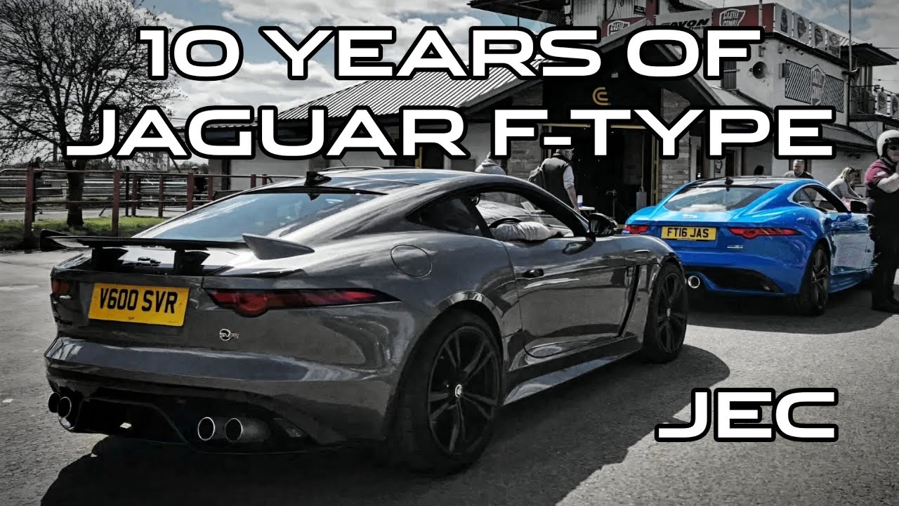 Jaguar Enthusiast Club F-Type 10th anniversary event in Castle Combe Circuit