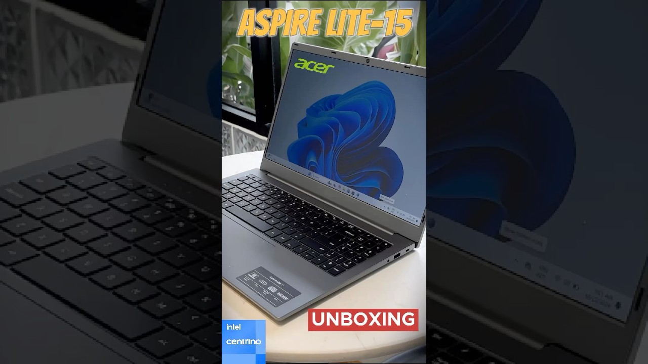 Acer Aapire Lite 15 AL15 - Iron Grey #unboxingvideo #shorts #laptop #AceraSpireLite