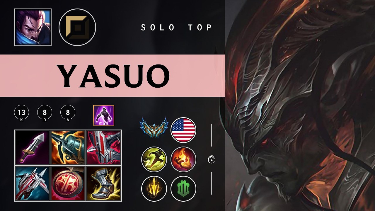 Yasuo Top vs Twisted Fate - NA Challenger Patch 26.05