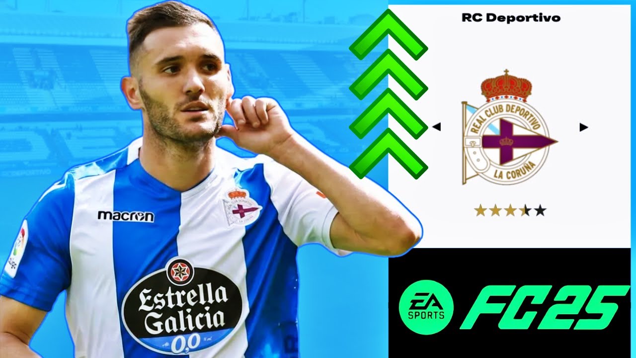 EAFC 25 | RECONSTRUINDO O DEPORTIVO LA CORUNA!!! | MODO CARREIRA 🚧
