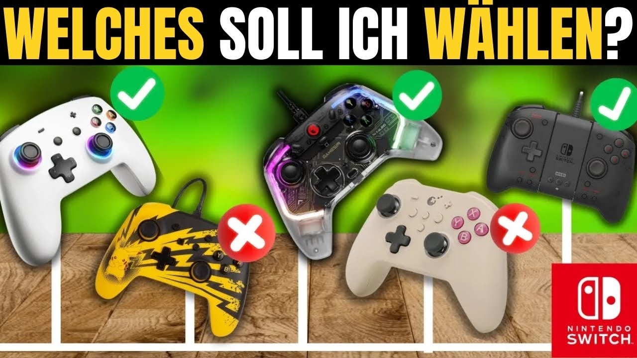 Die Besten Controller Für Nintendo Switch 2026[Kauf keinen, bevor du das gesehen hast]