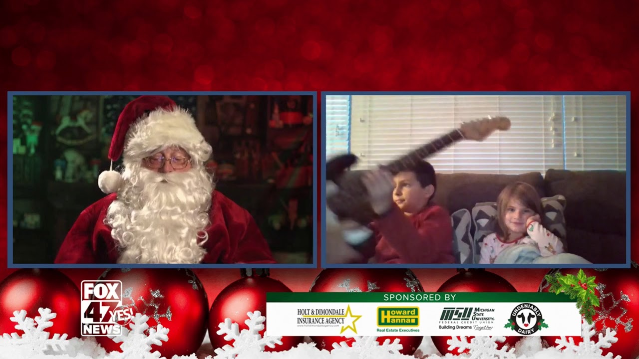 Virtual Visit With Santa - Kaleb & Blake