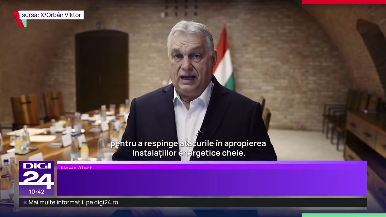Viktor Orban acuză Ucraina că plănuiește să atace instalațiile energetice ale Ungariei